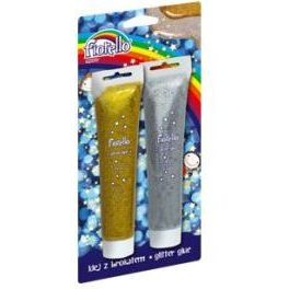 Fiorello Gr-Bk75B2 Folyékony Ragasztó - Glitteres, 2x75 ml, Arany/Ezüst (WIKR-994369)
