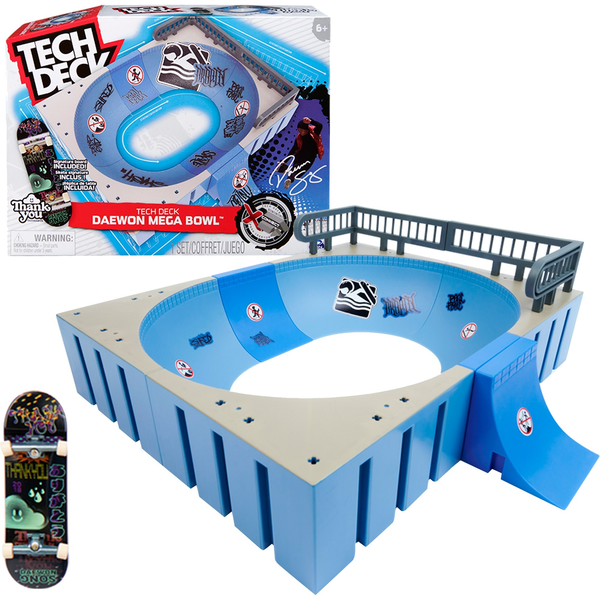 Tech Deck TED ACS X Connect Mega BowlThankYou GML Vingerskateboardset