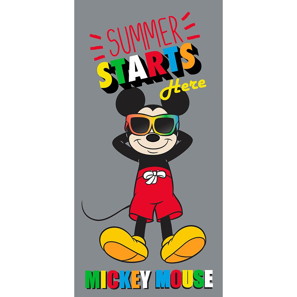 Kaptan Mickey Mouse Kezdődik a nyár - törölköző gyerekeknek (040985-010)