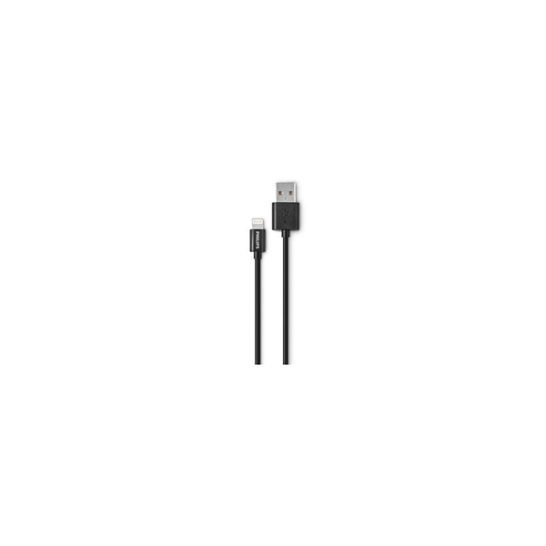 Philips DLC2404V/10 зарядно за мобилни устройства Мобилен телефон Черен USB На закрито