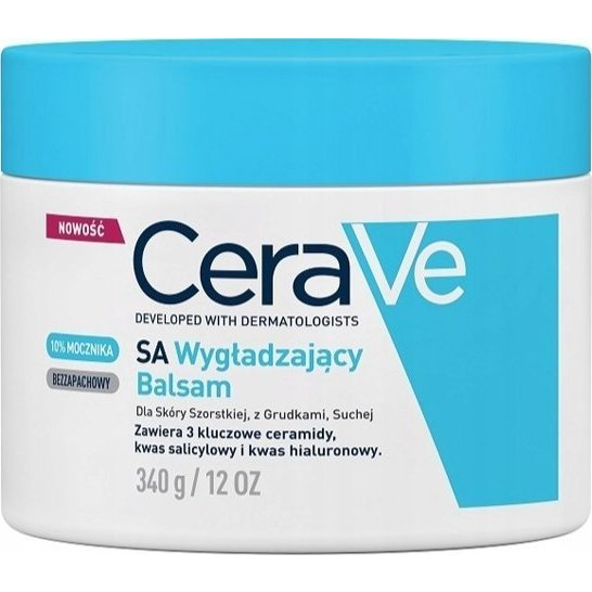 Cerave Crema Alisadora Anti-rugosidades Para Pieles Normales A Secas 340 Gr