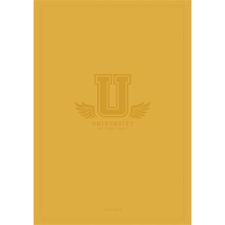 Shkolyaryk University International tűzött füzet A4, kockás, 60 lap (A4-060-5405K) (A4-060-5405K)