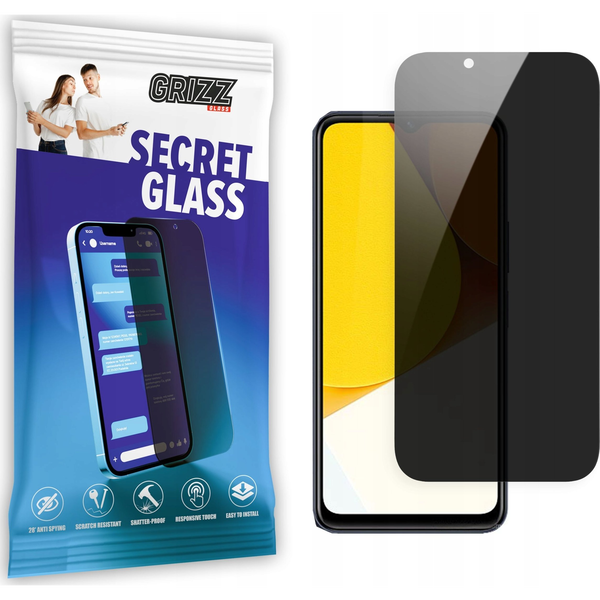  GrizzGlass Szkło prywatyzujące GrizzGlass SecretGlass Vivo Y35 4G