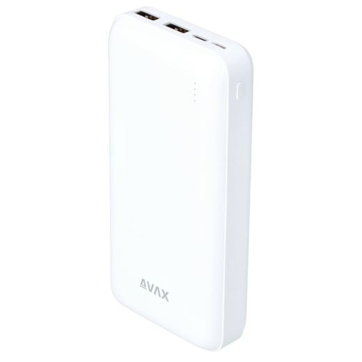 AVAX PB201W LIGHTY Type-C Powerbank 20.000mAh fehér (5999574480200) (5999574480200)