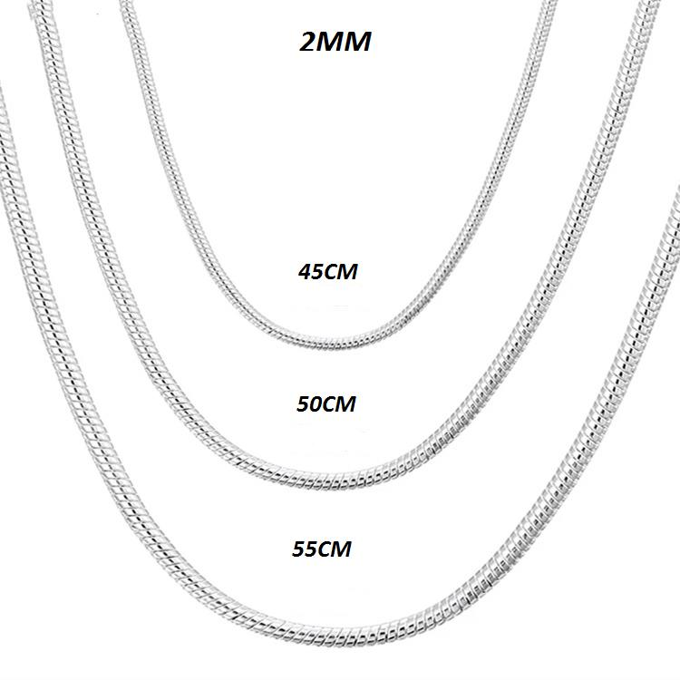 Silver Star ezüst kígyólánc 2mm - KL5 - 3 db (16925)