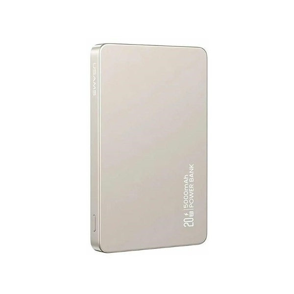 USAMS 5000mAh Indukciós Powerbank 20W - Titán