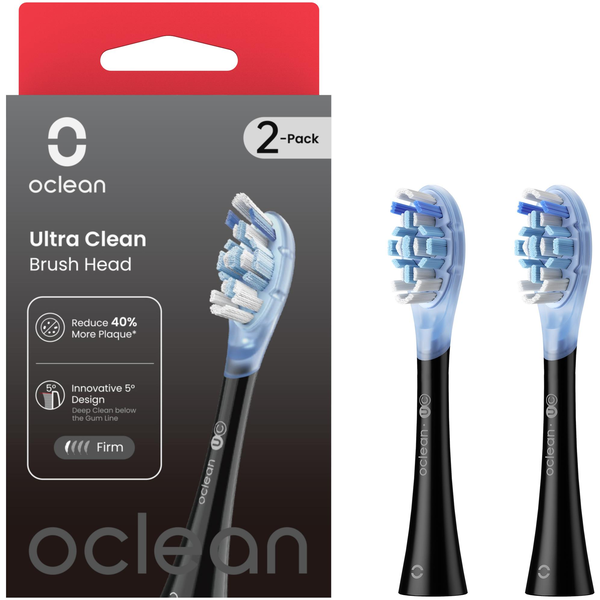 Oclean Ultra Clean UC02, 2 db, fekete