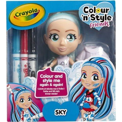 Crayola Colour N Style Friends Baba - Sky (413073)