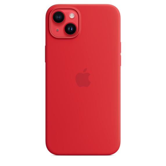 Предпазен калъф Apple Silicone Case with MagSafe за iPhone 14 Plus, (PRODUCT)RED