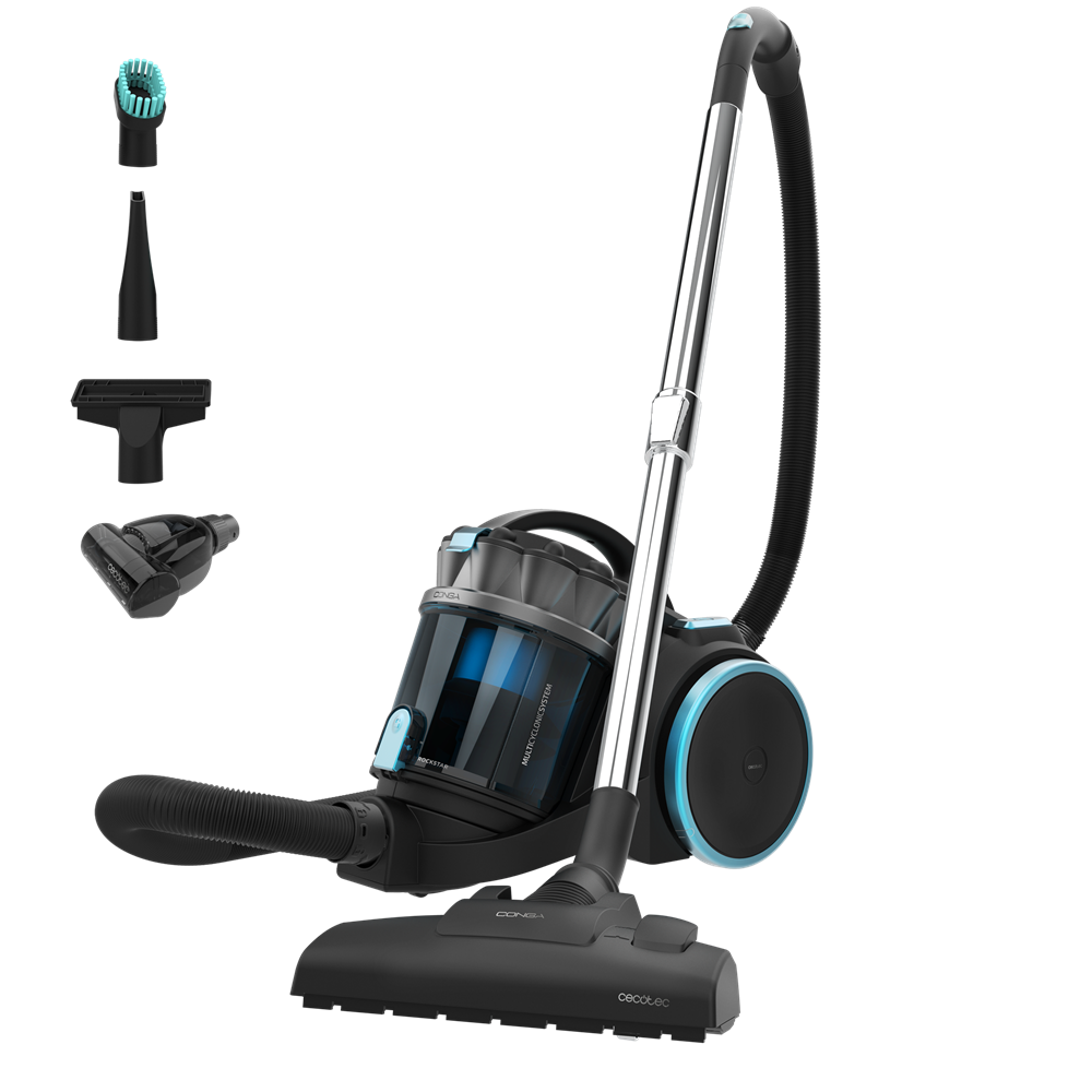 CECOTEC Conga Rockstar Multicyclonic XXL Animal Porszívó 800W Fekete (8592)