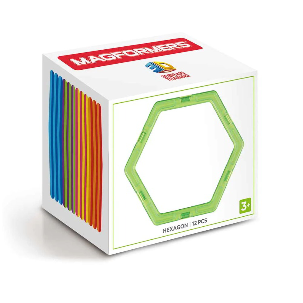 Magformers Hatszögek 12 darabos mágneses építő készlet (005-53214)