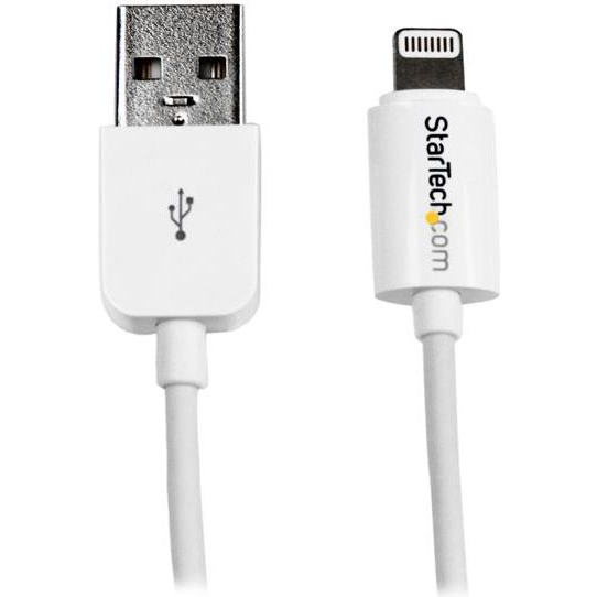 StarTech.com USBLT2MW Lightning-kabel Wit