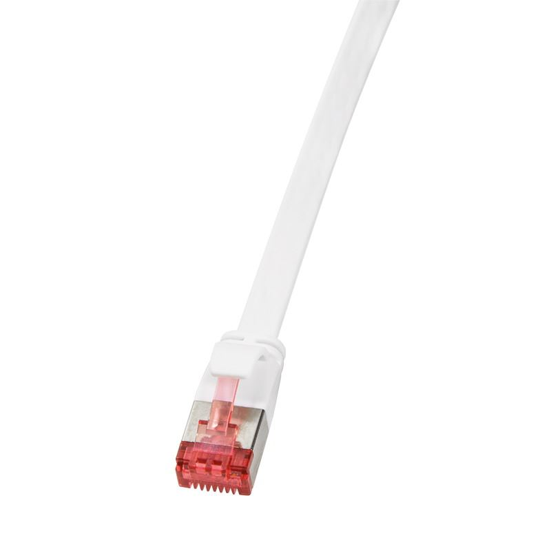 Patchcord U/FTP 6 Logilink RJ45 / RJ45 10 m biela