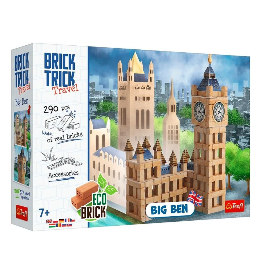 Trefl 61552 Brick Trick Travel: Big Ben építő szett (61552)
