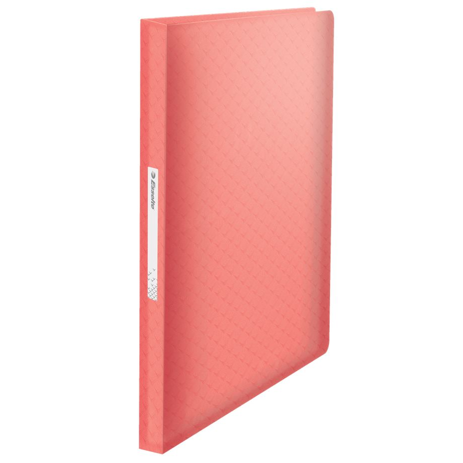 Esselte Colour'Breeze iratvédő mappa 80 tasakkal korallszínű (628445) (Esselte628445)