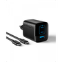 Anker 336 Charger (67W) Ordenador portátil, Teléfono móvil, Portátil, Batería portátil, Smartphone, Reloj inteligente, Tableta, Ver, Wearables Negro USB Carga rápida Interior