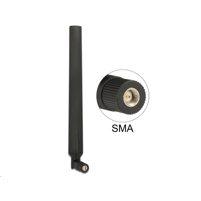DeLock LTE Antenna SMA 0-4 dBi Omnidirekcinális forgatható (88976) (88976)