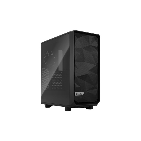 Fractal Design Meshify 2 Compact Black TG Light Tint táp nélküli ablakos ház fekete (FD-C-MES2C-03)