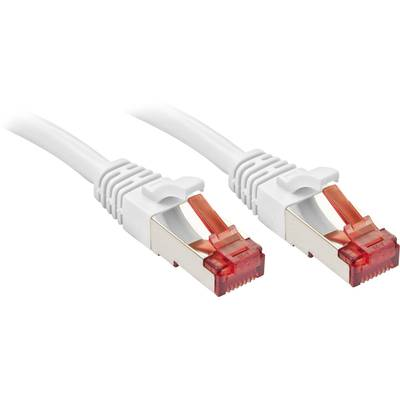 Lindy Rj45/Rj45 Cat6 2m netværkskabel Hvid S/FTP (S-STP)