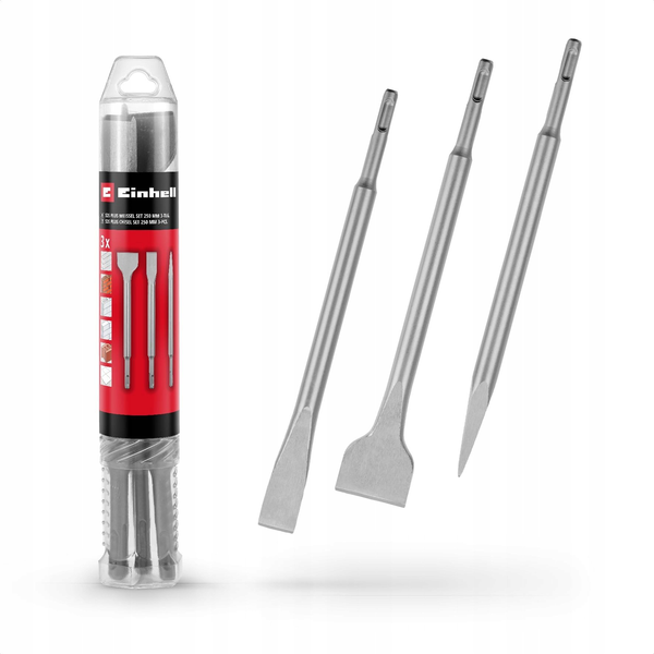 Einhell SDS PLUS vésőkészlet 3 részes 250 mm