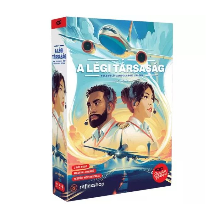 A légi társaság társasjáték Logikai társasjáték (LSMSTRS)
