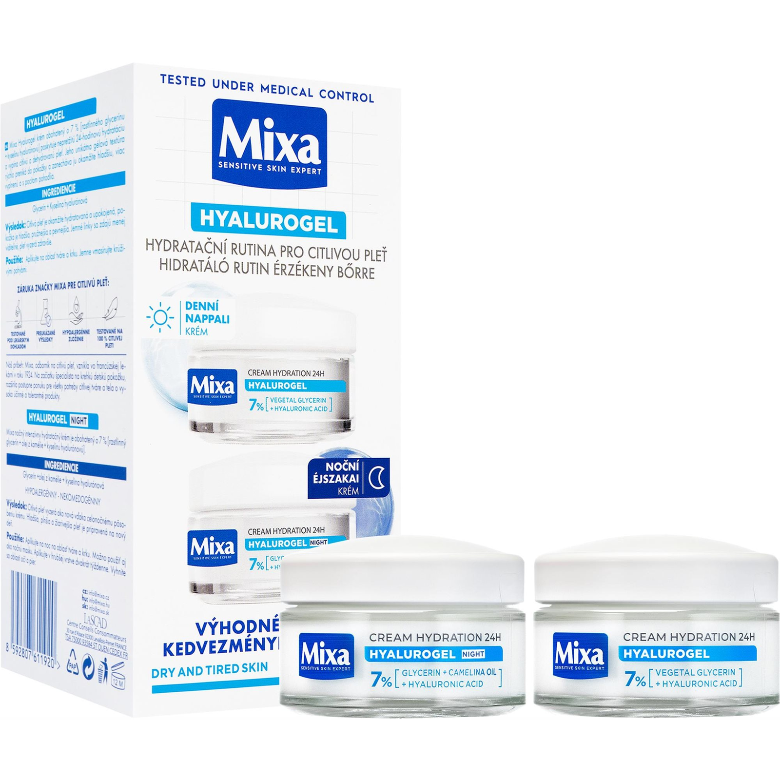 MIXA Hyalurogel duopack 100 ml (8592807611920)