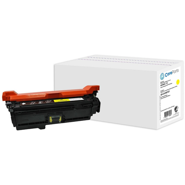 CoreParts QI-CA1007ZY tonercartridge 1 stuk(s) Compatibel Geel