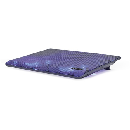 gembird Notebook-Kühler Höhenverstellbar bis 15,6" 2 Lüfter