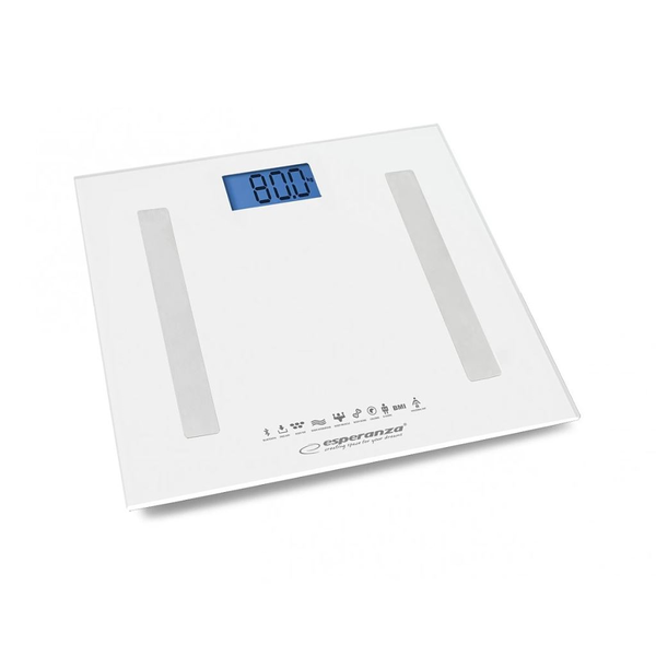 Esperanza B.FIT 8 in1 Bluetooth fürdőszoba mérleg fehér