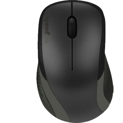 Speedlink KAPPA vezeték nélküli optikai egér fekete 1600 DPI (SL-630011-BK)
