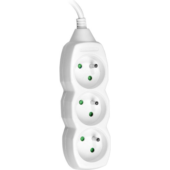 Tracer TRALIS44613 elektromos elosztó 1,5 M 3 AC kimenet(ek) Beltéri Fehér (TRALIS44613)