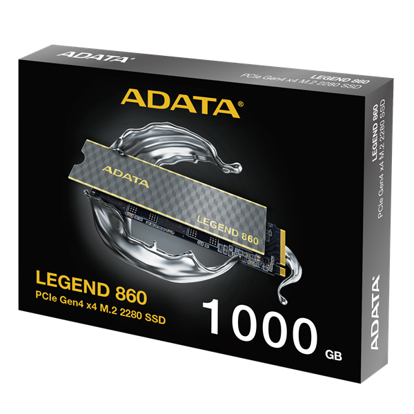 ADATA LEGEND 860 SLEG-860-1000GCS drives allo stato solido 1 TB M.2 PCI Express 4.0 NVMe 3D NAND