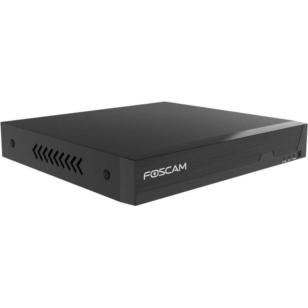 Foscam FN9108E-T4-2T BLACK PoE Kamera Rendszer készlet - Fekete (1x bázis / 4x Turret kamera) (FN9108E-T4-2T black)