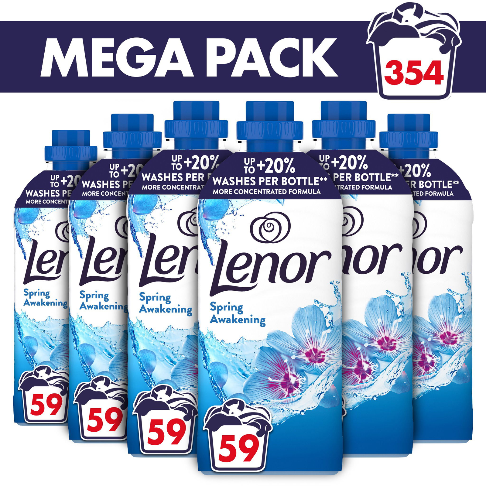 LENOR Spring Awakening 6× 1,239 l (354 mosás) (PPR3265bun)