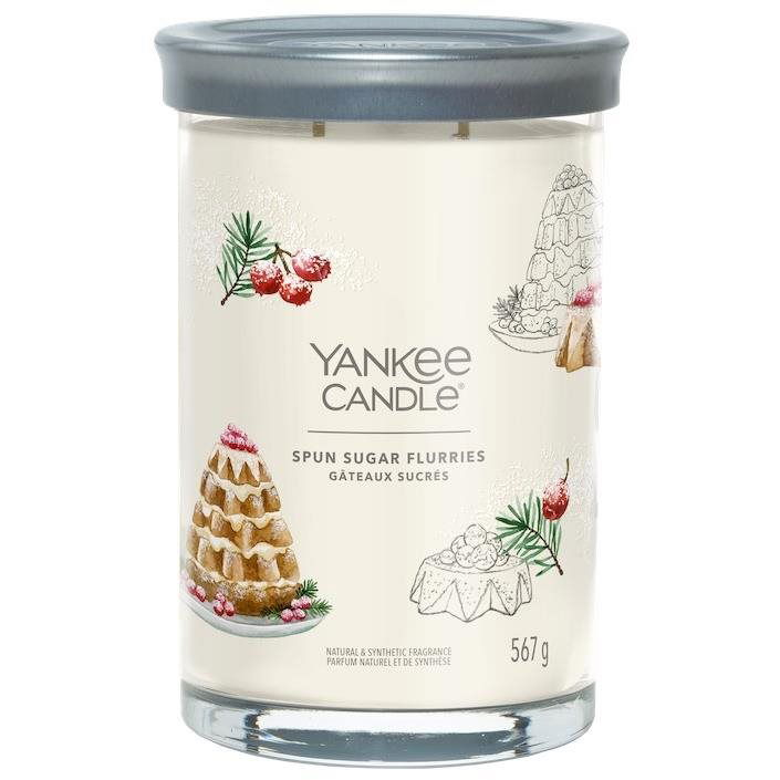 YANKEE CANDLE Signature Spun Sugar Flurries - 2 kanóc, 567g (5038581141657)