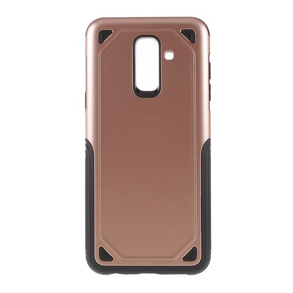 Defender műanyag telefonvédő (közepesen ütésálló, szilikon belső, ultravékony) ROZÉARANY [Samsung Galaxy A6+ (2018) SM-A605F] (5996457775859)