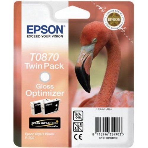 Epson Flamingo T0870 cartucho de tinta 1 pieza(s) Original Mejora de brillo