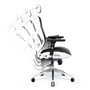 Kancelářské křeslo Diablo Chairs V-Basic Ergonomic do 150 kg Černobílé