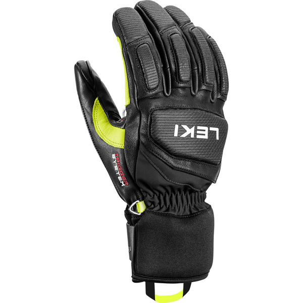 Leki LEKI RĘKAWICE Griffin Pro 3D black/lime 7.5