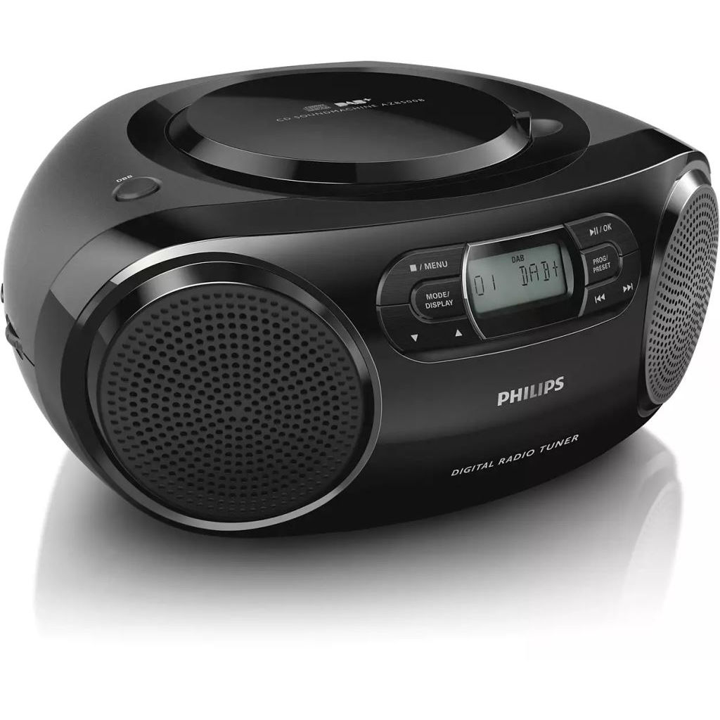 Philips AZB500/12 hordozható CD lejátszó fekete (AZB500/12)