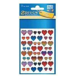 Avery 55209 kristály szívek matrica (106402)