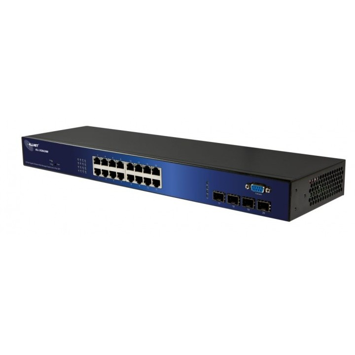 Allnet ALL-SG8420M 19-os hálózati switch 16 + 4 Port 1000 MBit/s (ALL-SG8420M)