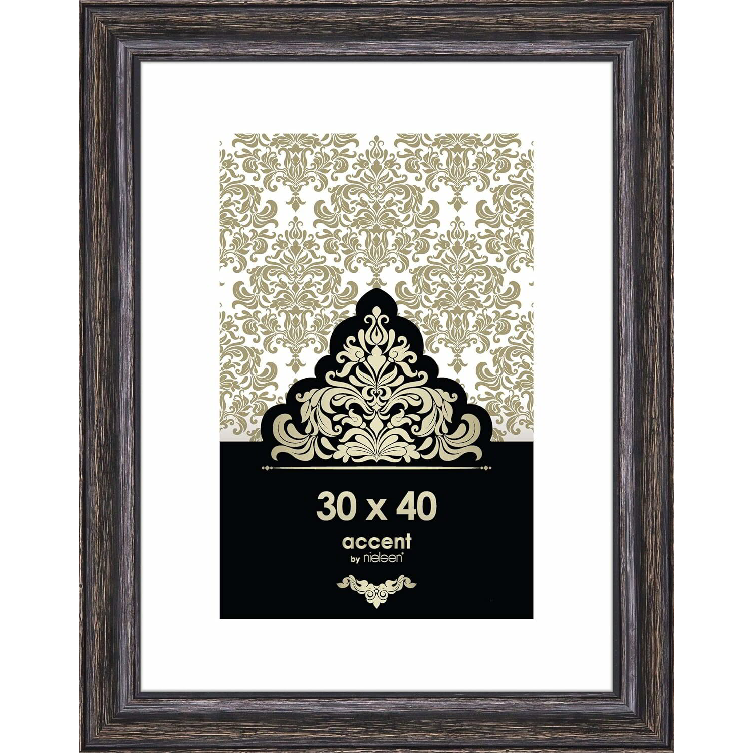 Nielsen 3231003 Accent Vintage 30x40 Képkeret - Fekete (3231003)