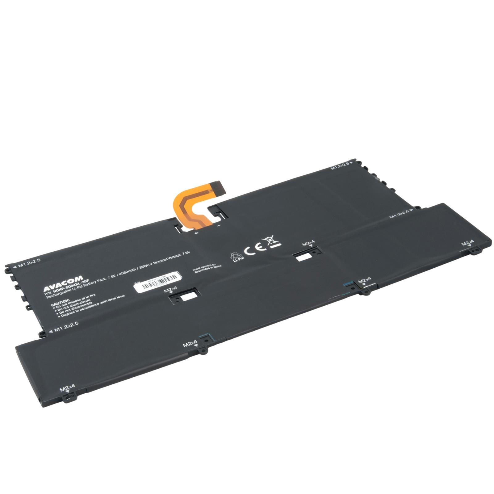 Avacom SO04XL a HP Spectre 13-V000 sorozatú Li-Pol 7.6V 4580mAh 35Wh sorozathoz (NOHP-SO04XL-35P)