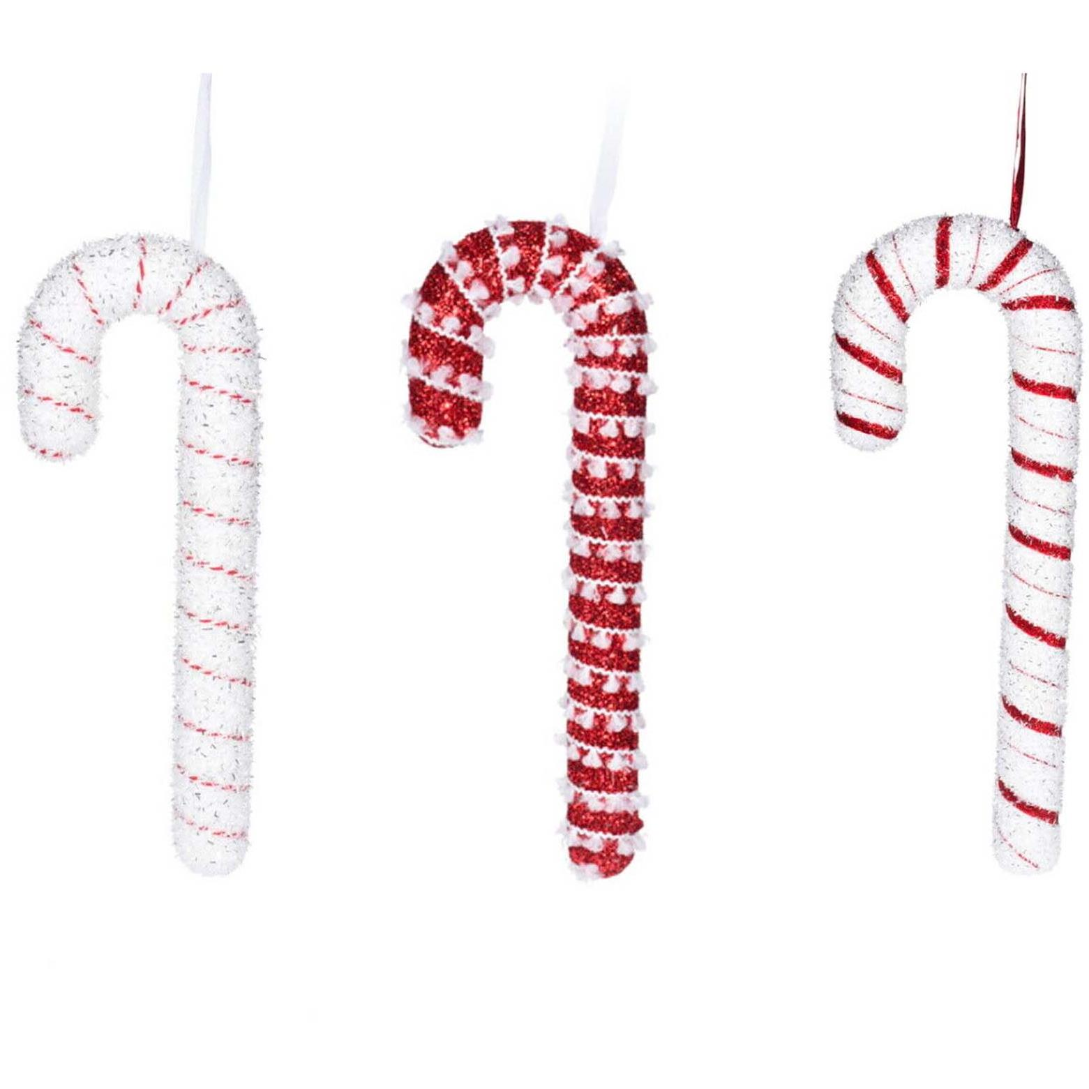 LAALU díszkészlet: MAXI matt cukorpálcák 34 x 4 cm, 3 db (LAU-2093)