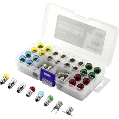 Skálaizzó 3.5 V 0.7 W Foglalat E10 Sárga, Piros, Kék, Zöld, Átlátszó 00430330 Barthelme 1 készlet (00430330)