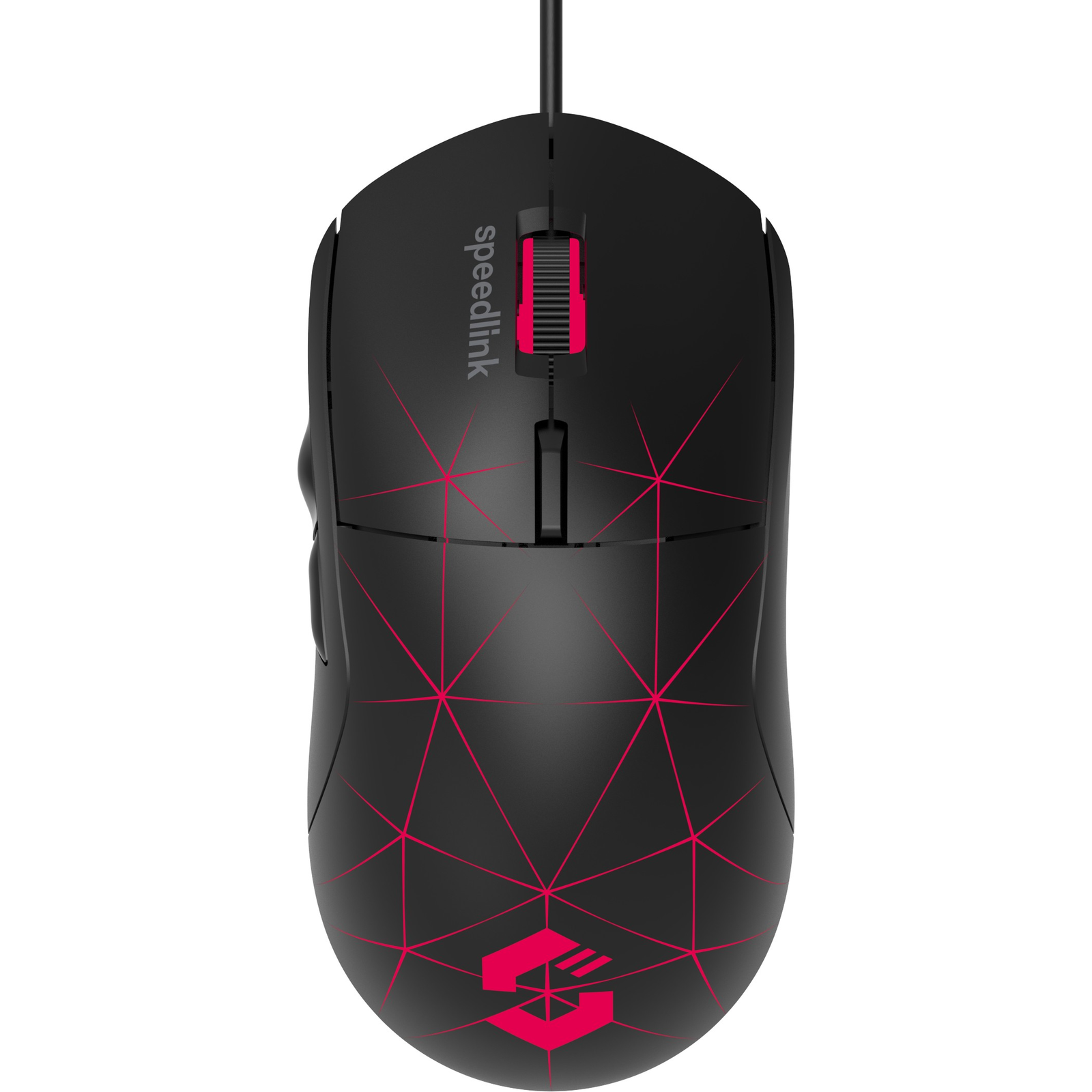 Speedlink CORAX Gaming Egér USB Fekete 3200 DPI RGB (SL-680003-BK)
