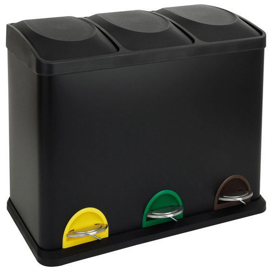 Toro Szelektív szemetes, fekete, 45 l (8591177114208)