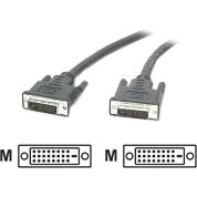 EFB DVI-D Dual Link Kabel, 2x DVI-D 24+1, St.-St., AWG 30, 3,0m, schwarz