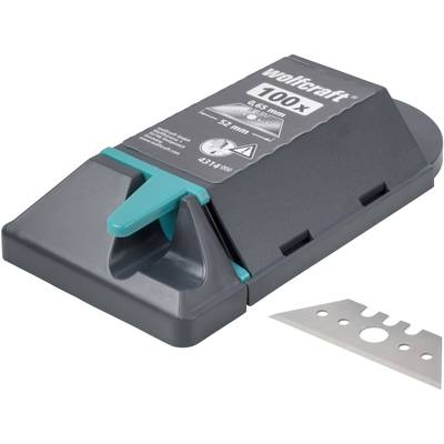 Cuchillas Trapezoidales Profesionales En Caja Dispensadora, 100 Unidades